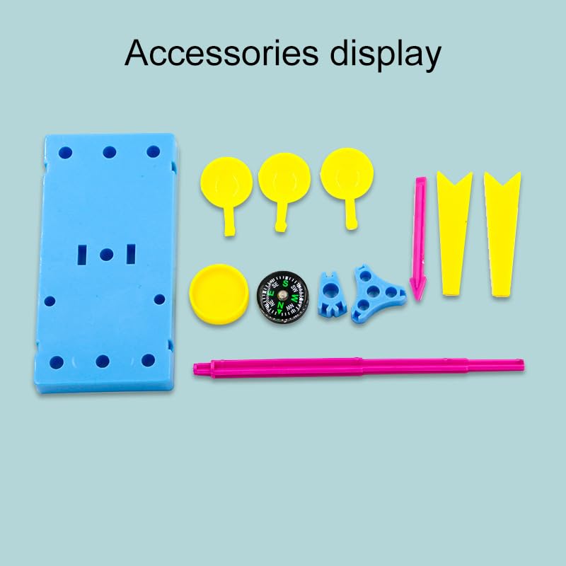 Amazon | 風向計モデル おもちゃ 手作り風速計 子供 物理学実験 好奇心